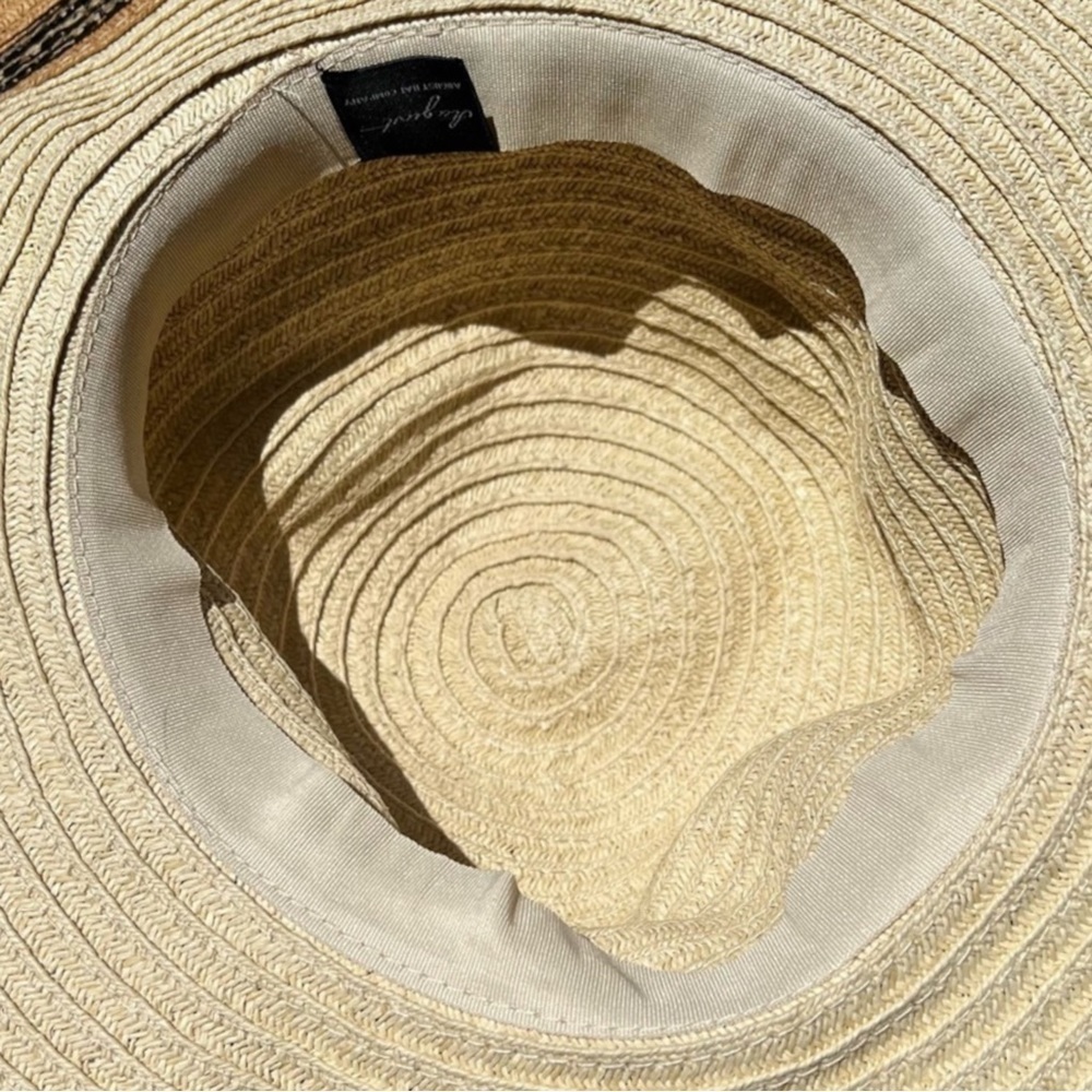 August Hat Co. Animal Trim Paper Floppy Brim Sun Hat No Size View 6